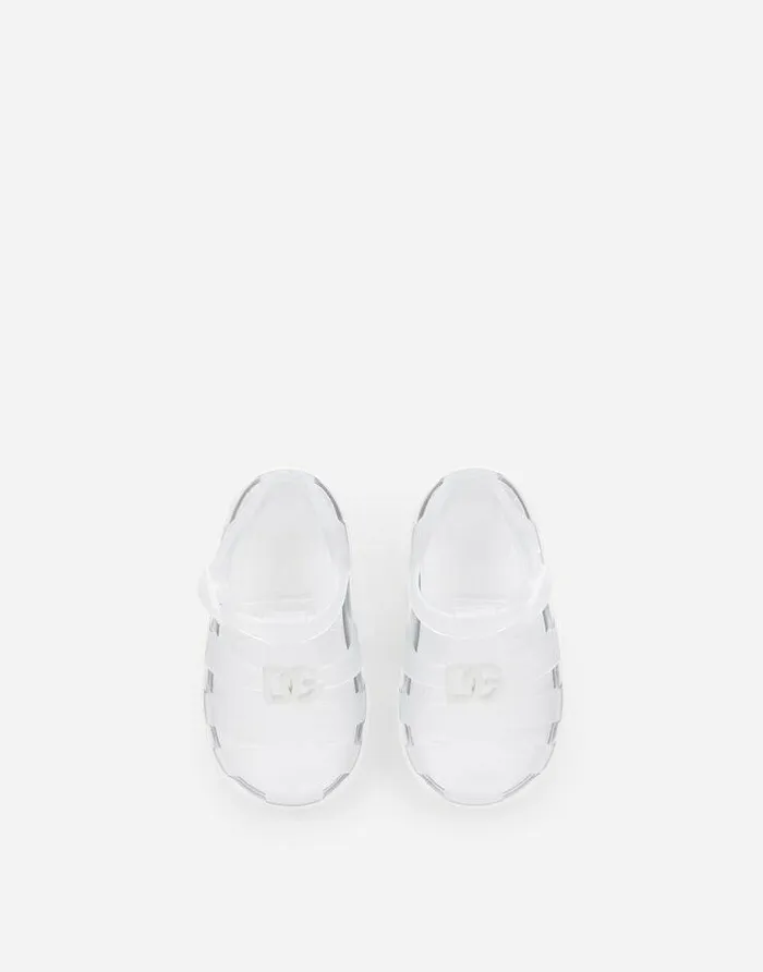 Dolce and Gabbana Shoes For First Steps 1926 Children Rubber Sandals With DG Logo Multicolor Dolce and Gabbana Shoes For First Steps 1926 Children Rubber Sandals With DG Logo Multicolor