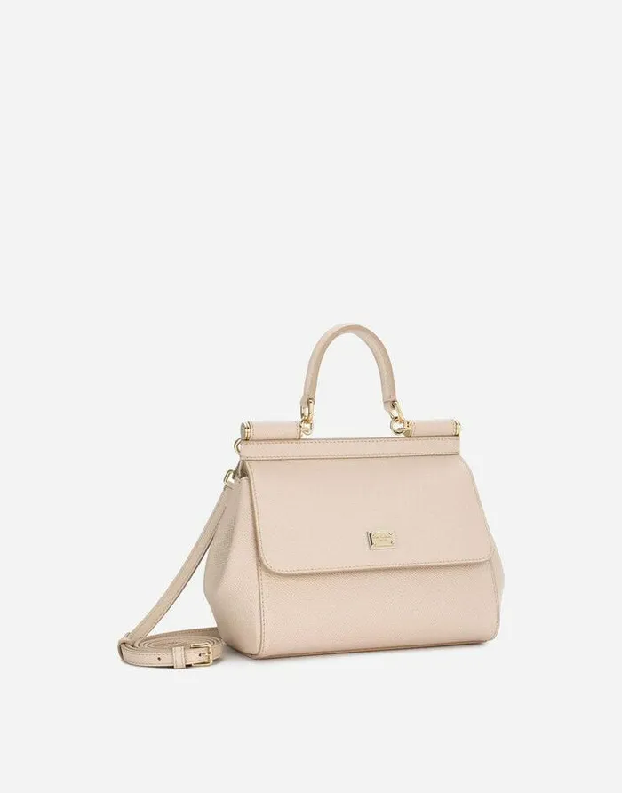 Dolce and Gabbana Shoulder And Crossbody Bags Women Medium Sicily Handbag Pink Dolce and Gabbana Shoulder And Crossbody Bags Women Medium Sicily Handbag Pink