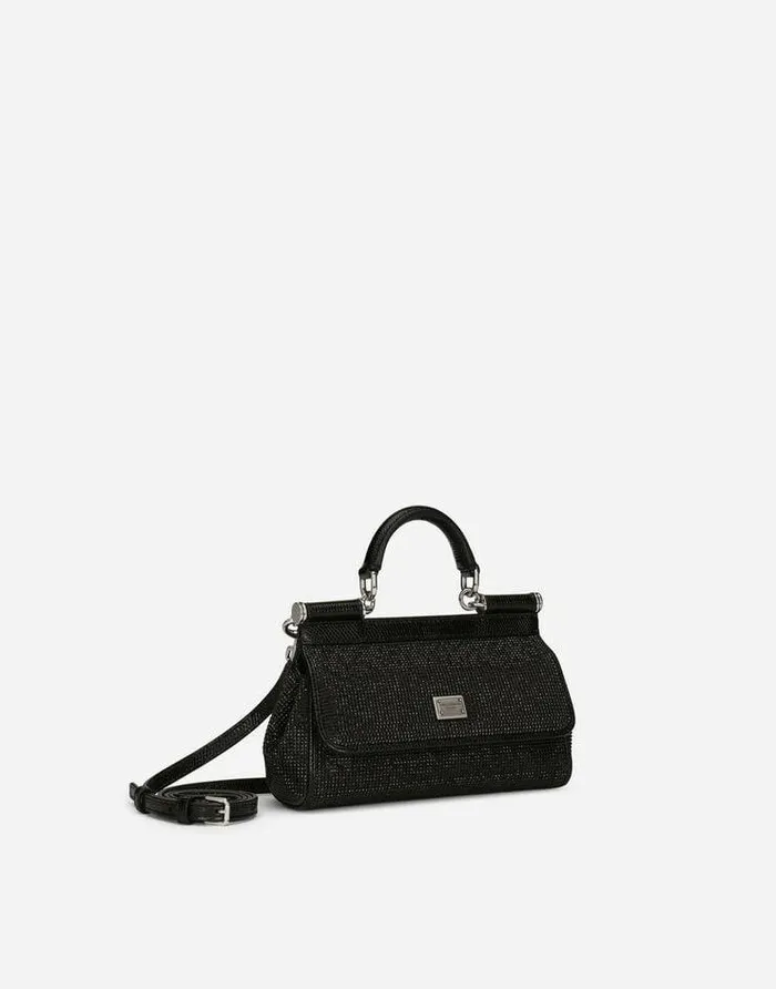 Dolce and Gabbana Sicily Women KIM DOLCEandGABBANA Small Sicily Handbag Black Dolce and Gabbana Sicily Women KIM DOLCEandGABBANA Small Sicily Handbag Black