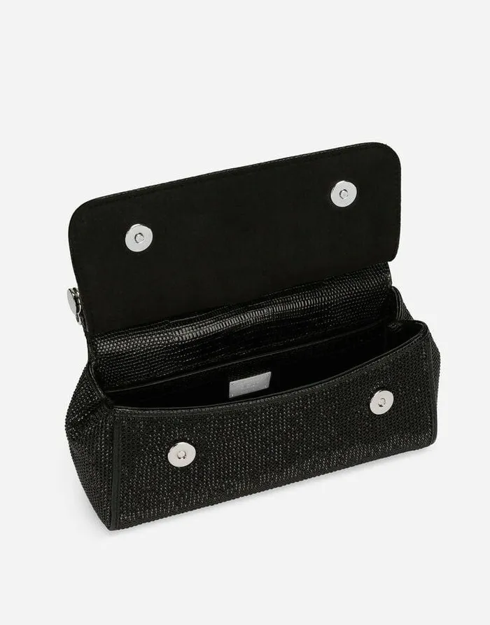 Dolce and Gabbana Sicily Women KIM DOLCEandGABBANA Small Sicily Handbag Black Dolce and Gabbana Sicily Women KIM DOLCEandGABBANA Small Sicily Handbag Black