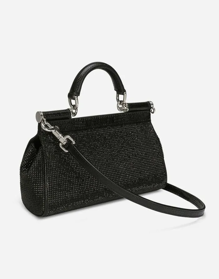 Dolce and Gabbana Sicily Women KIM DOLCEandGABBANA Small Sicily Handbag Black Dolce and Gabbana Sicily Women KIM DOLCEandGABBANA Small Sicily Handbag Black
