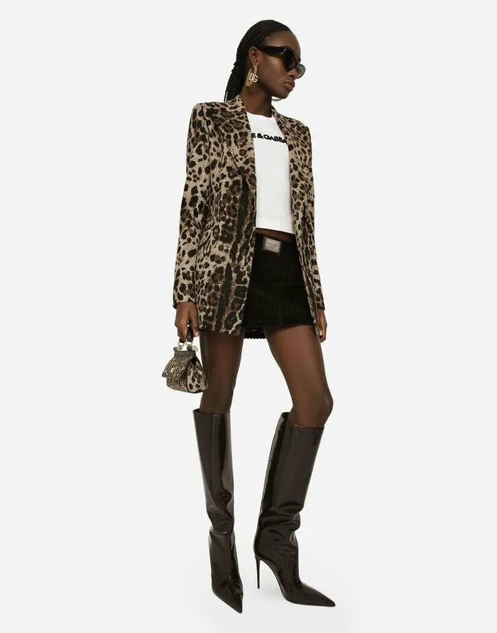 Dolce and Gabbana Skirts Women Corduroy Miniskirt With Logo Tag Brown Dolce and Gabbana Skirts Women Corduroy Miniskirt With Logo Tag Brown