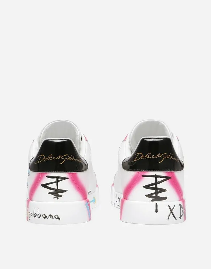 Dolce and Gabbana Sneakers Women Limited Edition Portofino Sneakers Multicolor Dolce and Gabbana Sneakers Women Limited Edition Portofino Sneakers Multicolor