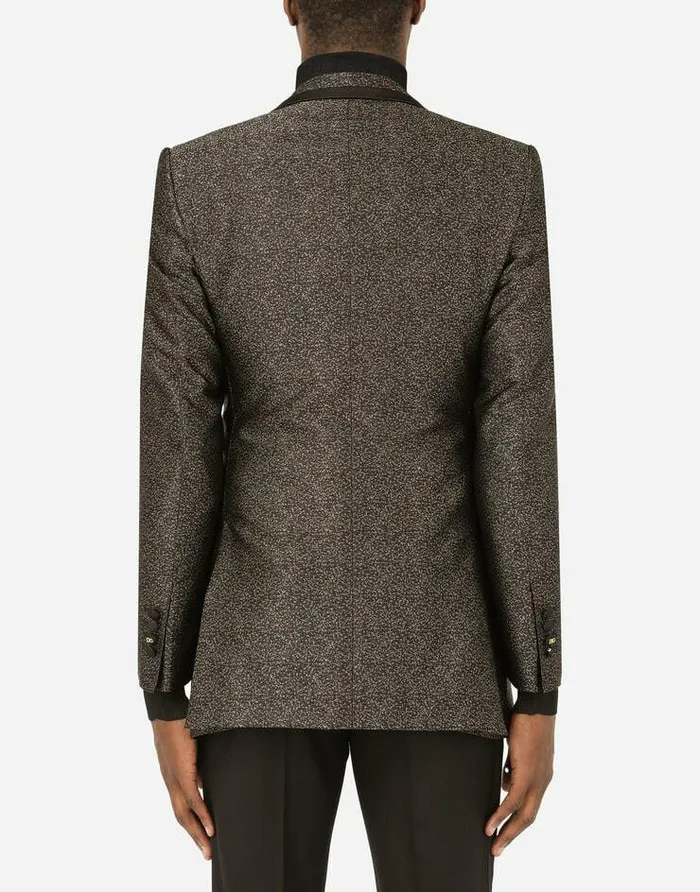Dolce and Gabbana Suits And Blazers Men Lam Jacquard Beatfit Jacket Multicolor Dolce and Gabbana Suits And Blazers Men Lam Jacquard Beatfit Jacket Multicolor