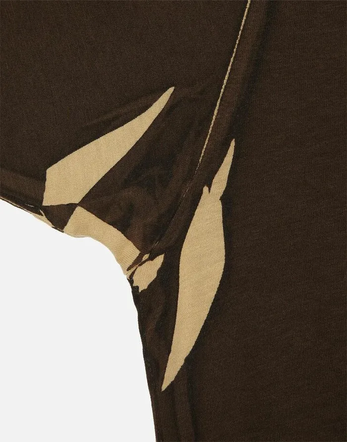 Dolce and Gabbana TShirts And Polos Men DG Logo Print Cotton Tshirt Brown Dolce and Gabbana TShirts And Polos Men DG Logo Print Cotton Tshirt Brown