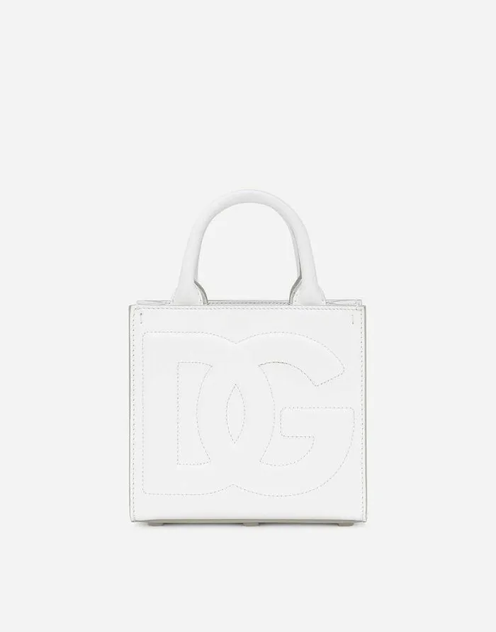 Dolce and Gabbana Totes Women DG Daily Mini Shopper White