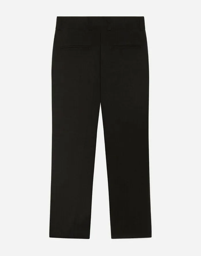 Dolce and Gabbana Trousers And Shorts Children Stretch Wool Pants Black Dolce and Gabbana Trousers And Shorts Children Stretch Wool Pants Black