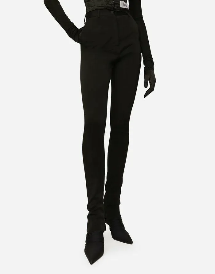 Dolce and Gabbana Trousers And Shorts Women KIM DOLCEandGABBANA Cady Pants Black Dolce and Gabbana Trousers And Shorts Women KIM DOLCEandGABBANA Cady Pants Black