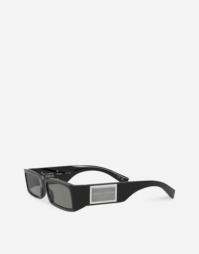 Dolce and Gabbana Wear It Like DGCelebs WomenChildren ReEdition Sunglasses Black Dolce and Gabbana Wear It Like DGCelebs WomenChildren ReEdition Sunglasses Black