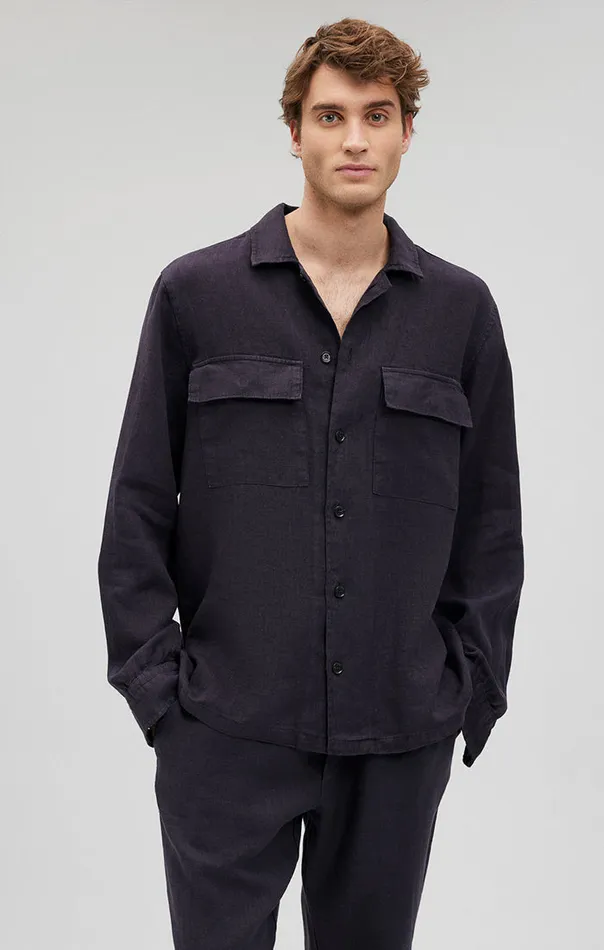 Double Pocket ButtonUp Shirt In Persicope Men Mavi Jeans TShirts