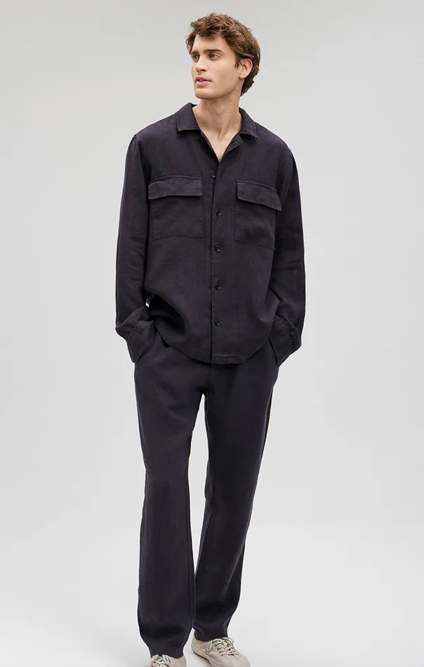 Double Pocket ButtonUp Shirt In Persicope Men Mavi Jeans TShirts Double Pocket ButtonUp Shirt In Persicope Men Mavi Jeans TShirts