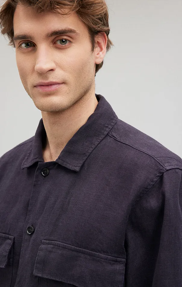 Double Pocket ButtonUp Shirt In Persicope Men Mavi Jeans TShirts Double Pocket ButtonUp Shirt In Persicope Men Mavi Jeans TShirts