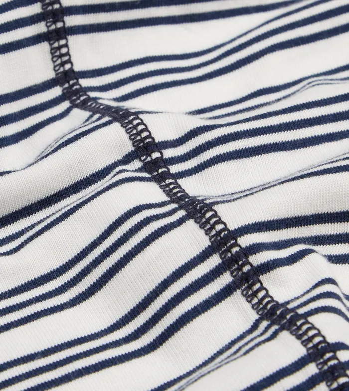 Drake039s Ecru And Navy Triple Stripe Cotton Crew Neck Hiking TShirt 8211 Clothing