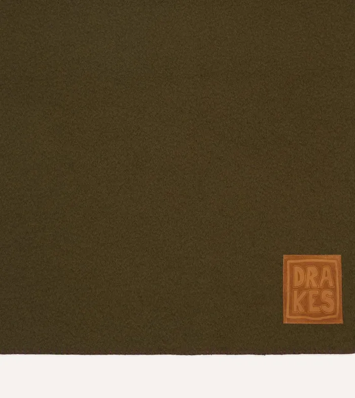 Drake039s Olive Casentino Wool Blanket 8211 Accessories