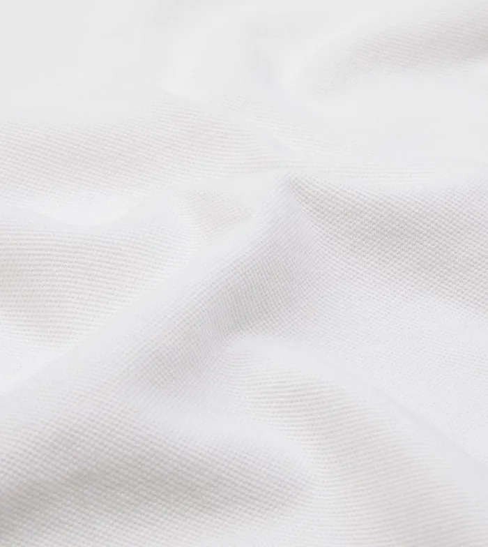 Drake039s White Piqu Cotton Polo Shirt 8211 Clothing