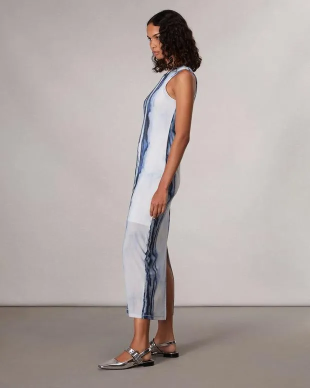 Dresses and Skirts Women Rag and Bone Yana Tank Dress Blue Multi