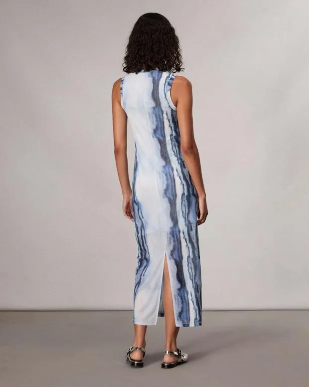 Dresses and Skirts Women Rag and Bone Yana Tank Dress Blue Multi