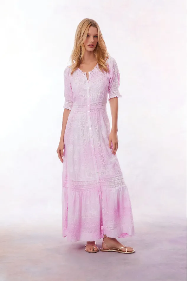 Dresses Women LoveShackFancy Minka Maxi Dress Peony Pink Dresses Women LoveShackFancy Minka Maxi Dress Peony Pink