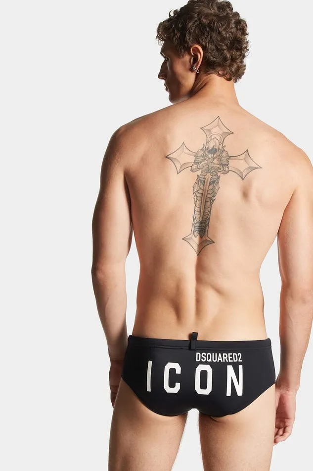 Dsquared2 Beachwear Icon Swim Brief Black 8211 Men