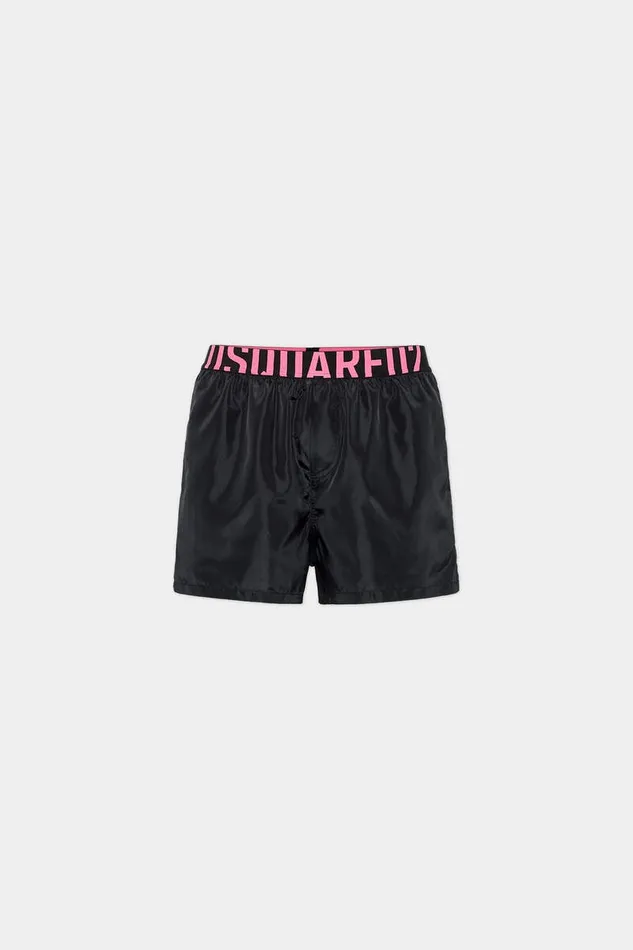 Dsquared2 Beachwear Logo Waist Midi Swim Boxer Blackpink 8211 Men