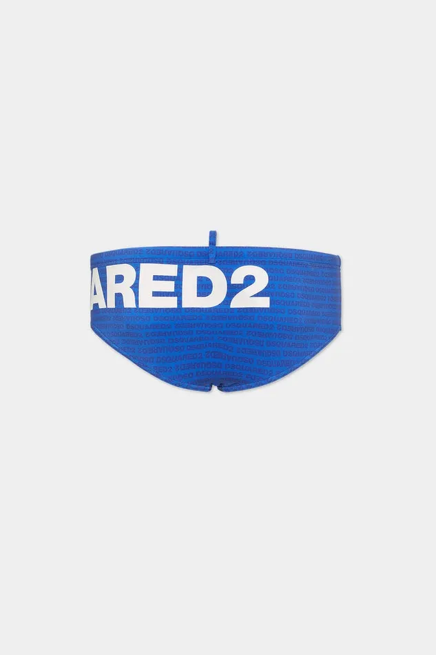 Dsquared2 Beachwear Swim Brief Bluewhite 8211 Men
