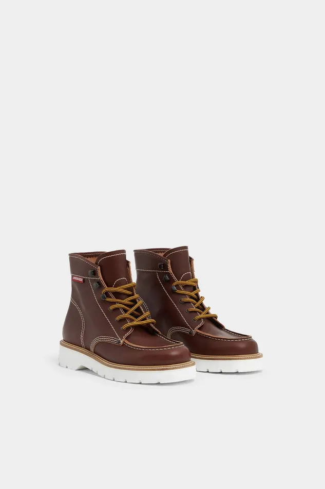 Dsquared2 Boots Explorer Ankle Boots Brown 8211 Men