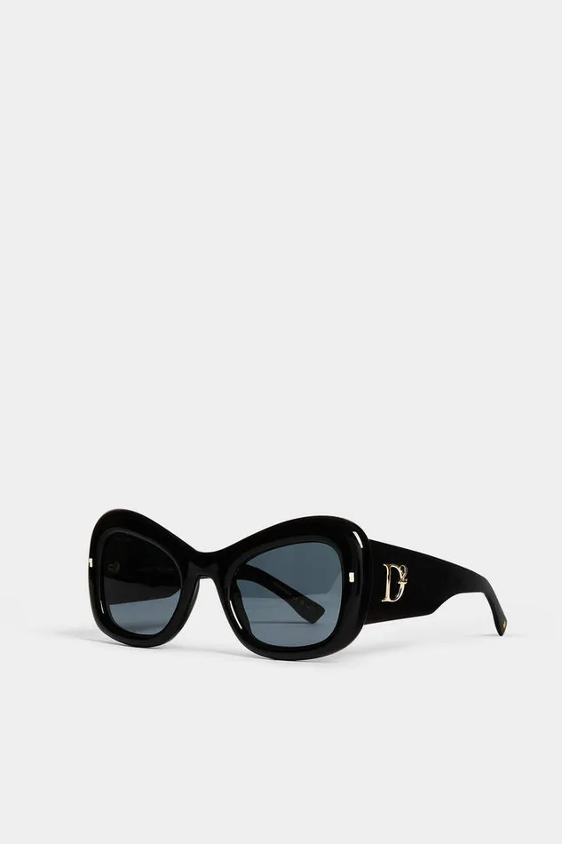 Dsquared2 Eyewear Hype Black Gold Sunglasses 8211 Women