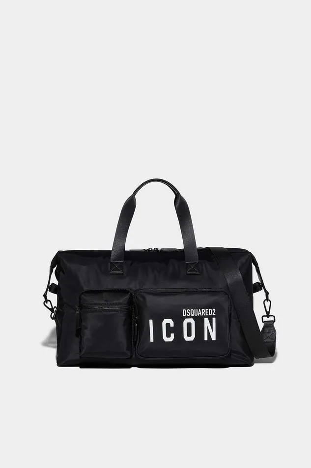 Dsquared2 Handbags Be Icon Duffle Black 8211 Men