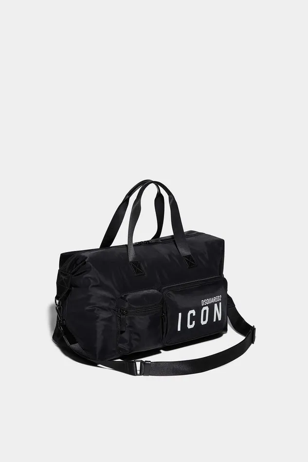 Dsquared2 Handbags Be Icon Duffle Black 8211 Men