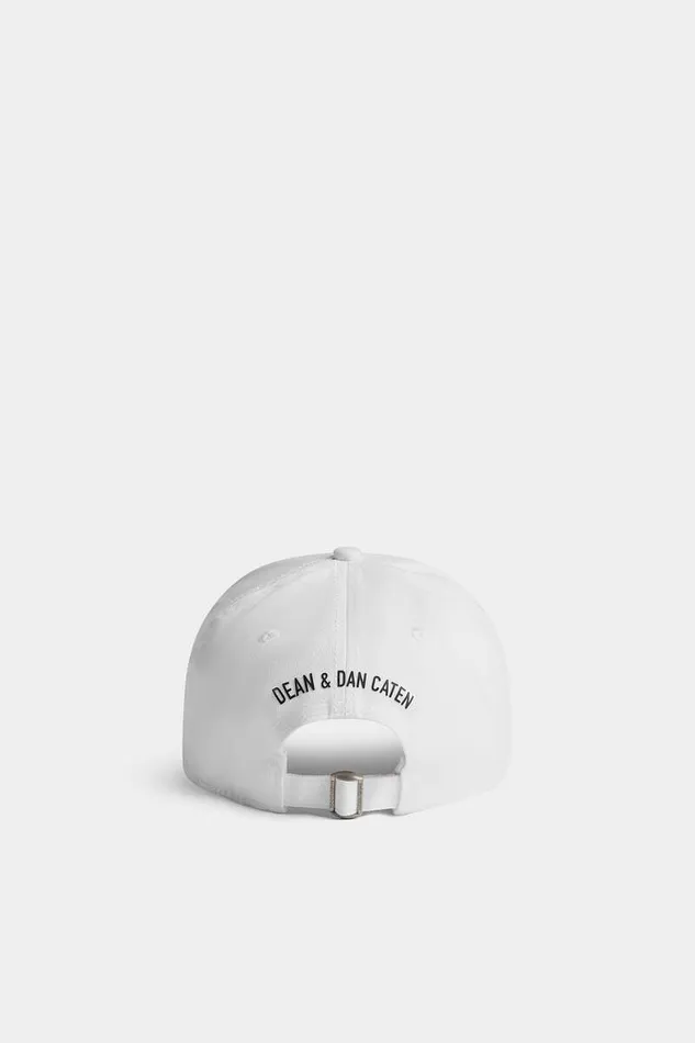 Dsquared2 Headwear Be Icon Baseball Cap White 8211 Men