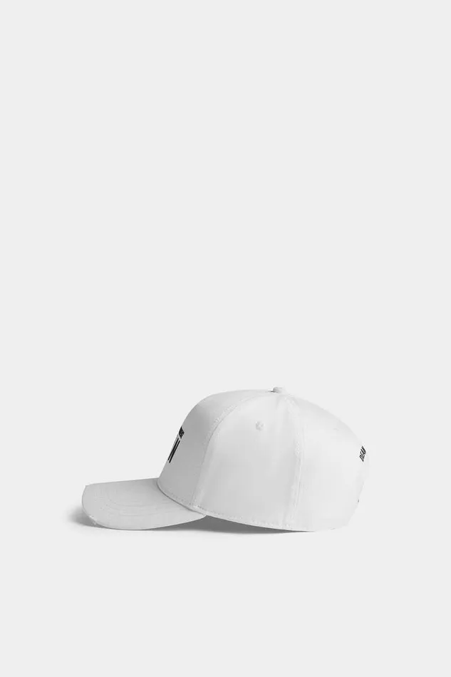 Dsquared2 Headwear Be Icon Baseball Cap White 8211 Men