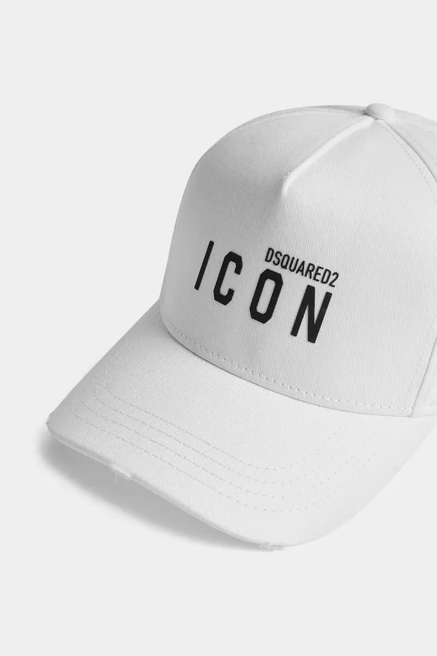 Dsquared2 Headwear Be Icon Baseball Cap White 8211 Men