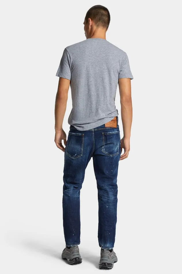 Dsquared2 Jeans Dark Perfect Clean Wash Bro Jeans Navy 8211 Men