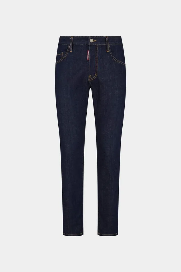 Dsquared2 Jeans Dark Rinse Wash Skater Jeans Navy 8211 Men