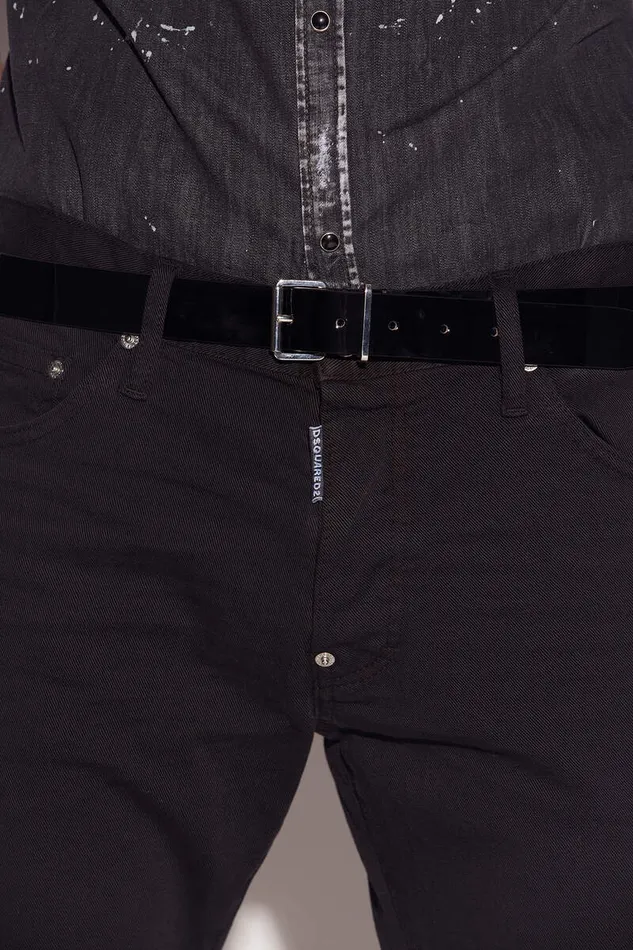 Dsquared2 Jeans Garment Dyed Cool Guy Jeans Black 8211 Men