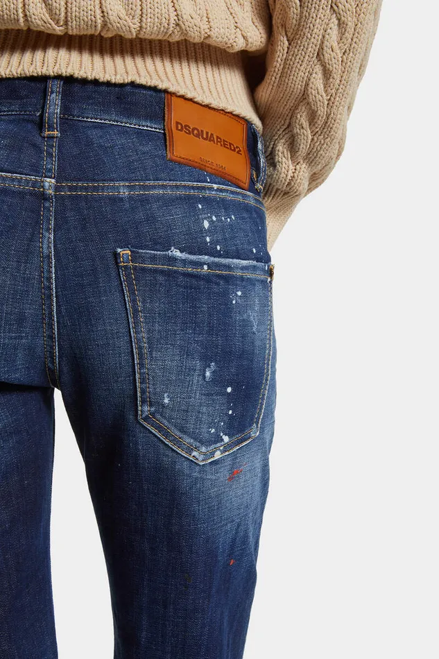 Dsquared2 Jeans Medium Easy Wash 247 Jeans Navy 8211 Women