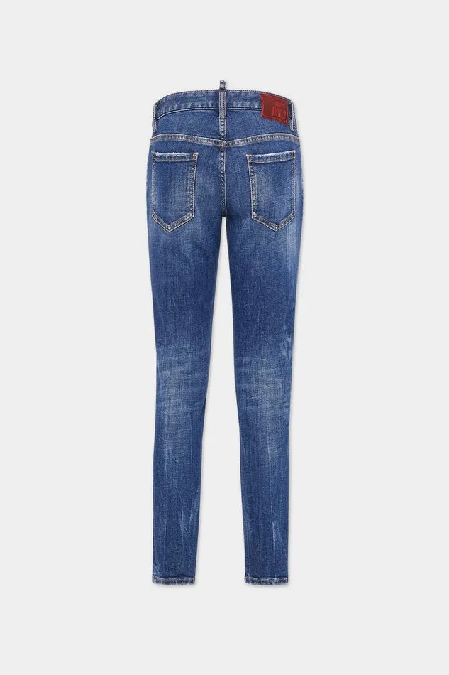 Dsquared2 Jeans Medium Easy Wash Jennifer Jeans Navy 8211 Women
