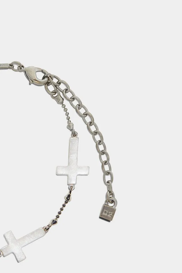 Dsquared2 Jewellery Jesus Bracelet Silver 8211 Men