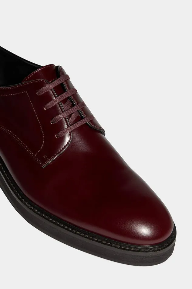 Dsquared2 Laced Shoes Bobo Lace Ups Bordeaux 8211 Men