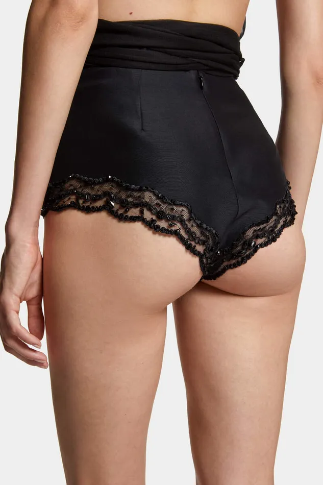 Dsquared2 Shorts Paris Hot Pants Black 8211 Women