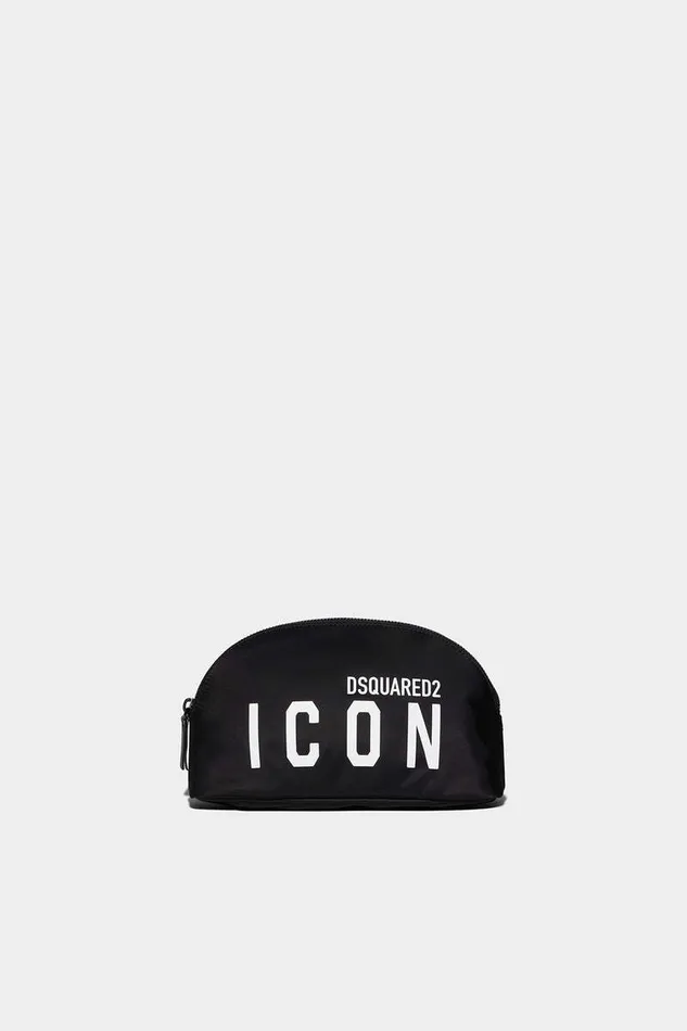 Dsquared2 Small Leather Goods Be Icon Beauty Case Black 8211 Women