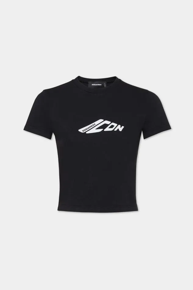 Dsquared2 Tops and TShirts Mini Fit Icon New Generation TShirt Black 8211 Women