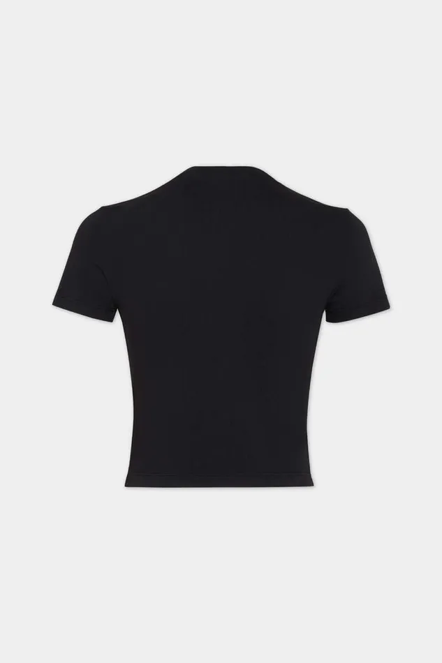 Dsquared2 Tops and TShirts Mini Fit Icon New Generation TShirt Black 8211 Women