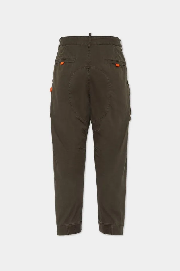 Dsquared2 Trousers D2 Adventure Cargo Kawaii Pant Military Green 8211 Men