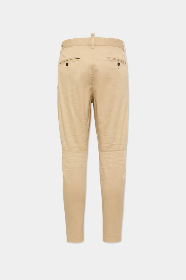 Dsquared2 Trousers D2 Sexy Chino Pants Beige 8211 Men
