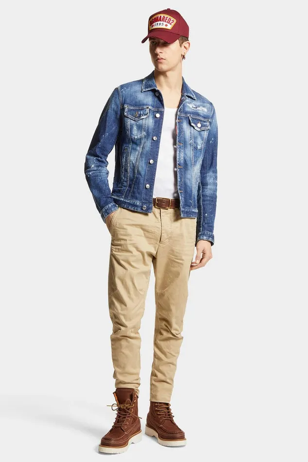 Dsquared2 Trousers D2 Sexy Chino Pants Beige 8211 Men