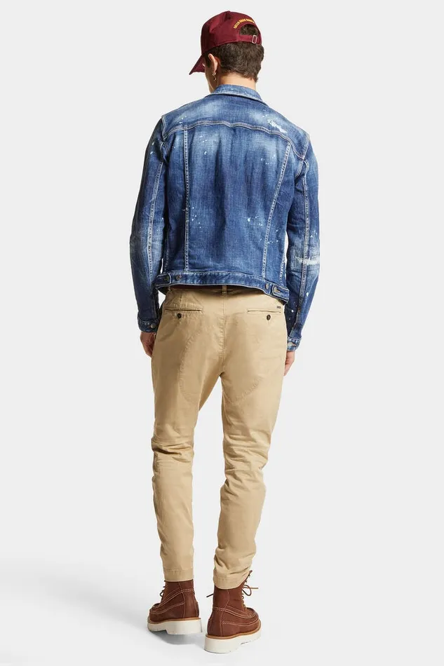 Dsquared2 Trousers D2 Sexy Chino Pants Beige 8211 Men
