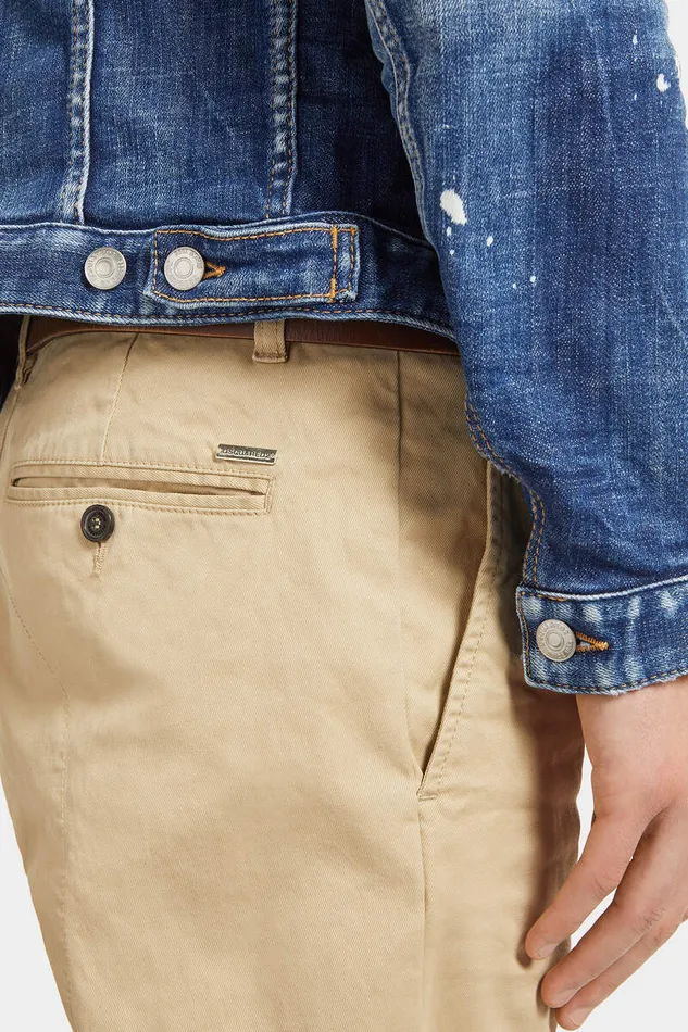 Dsquared2 Trousers D2 Sexy Chino Pants Beige 8211 Men