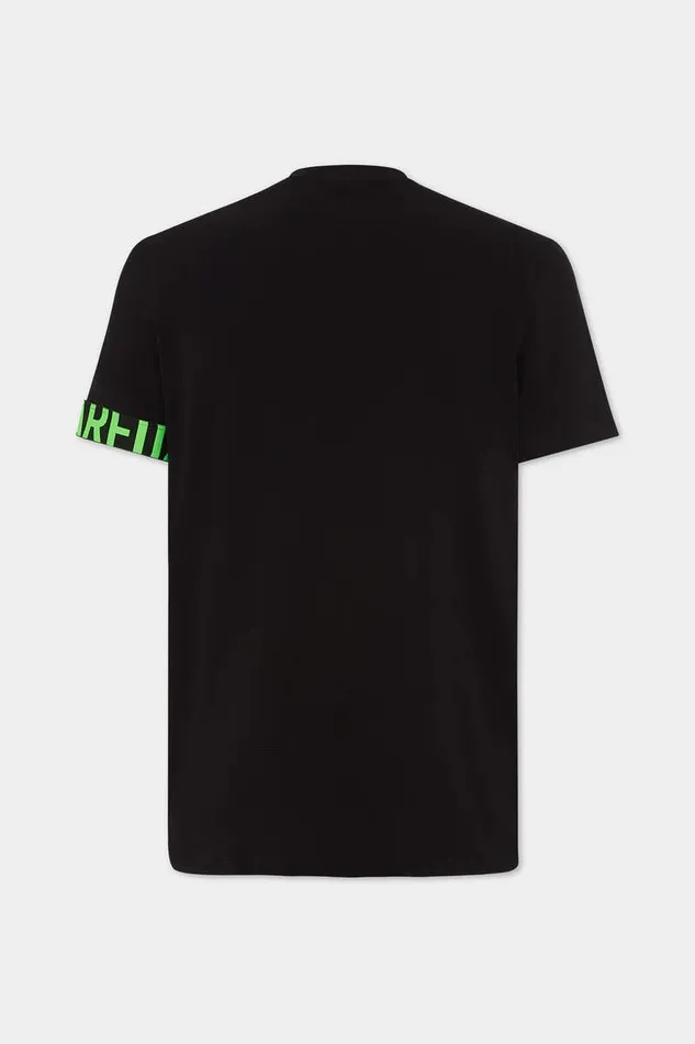 Dsquared2 Underwear Logo Cuff TShirt Blackgreen 8211 Men
