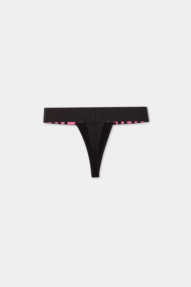 Dsquared2 Underwear Logo Thong Blackpink 8211 Women